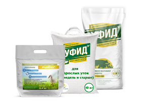 Для взрослых уток возрастом 26 недель и старше